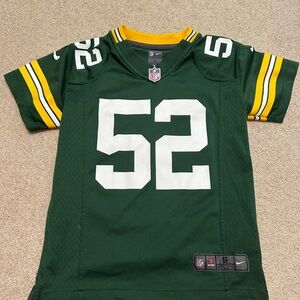 NFL Kids Green Bay Packers Clay Matthews Football Jersey
